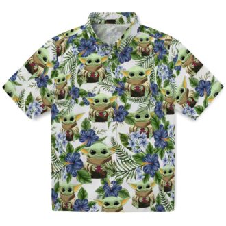 Buy Atlanta Braves Tropical Hawaiian Shirt - Yoda Green MLB Fan Gear