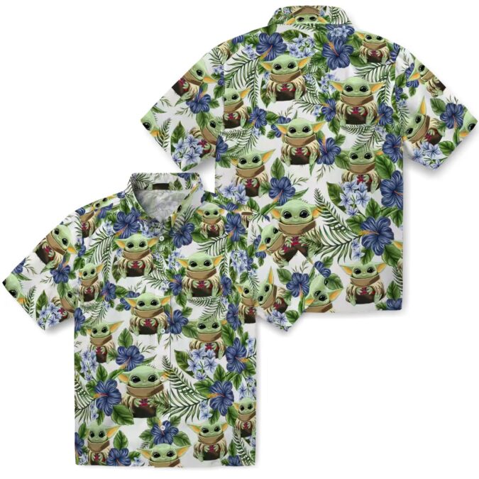 Buy Atlanta Braves Tropical Hawaiian Shirt - Yoda Green MLB Fan Gear