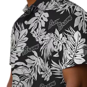 Limited Edition Atlanta Braves Monstera Leaf Hawaiian Shirt - MLB Fan Outfit