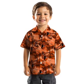 Best Baltimore Orioles Coastal Palms Hawaiian Shirt - MLB Summer Beach Apparel