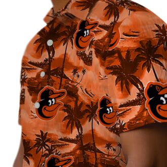 Best Baltimore Orioles Coastal Palms Hawaiian Shirt - MLB Summer Beach Apparel