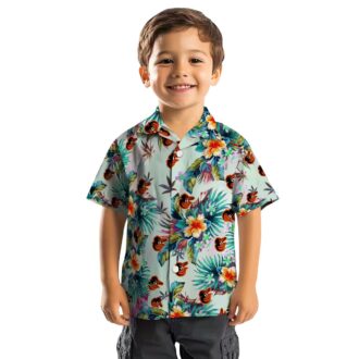 Best Baltimore Orioles Hawaiian Shirt - Tropical Foliage Green MLB Shirt for Fans