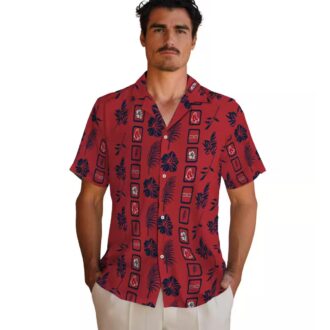 Boston Red Sox Floral Hawaiian Shirt - Tropical Aloha Summer Baseball Fan Gear