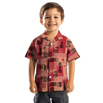 Boston Red Sox Tribal Hawaiian Shirt - MLB Tropical Aloha Beachwear