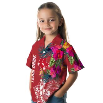 Limited Edition Boston Red Sox Hawaiian Shirt - Polynesian Floral Tropical MLB Apparel