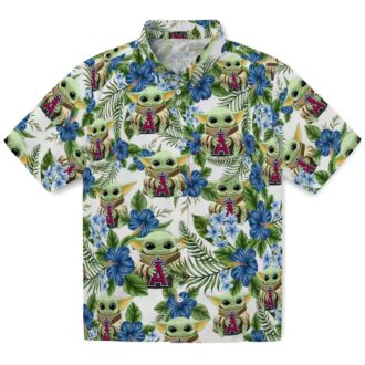Los Angeles Angels Yoda Hawaiian Shirt - Green MLB Tropical Shirt for Summer Fun