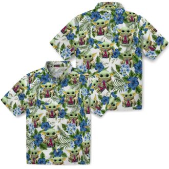 Los Angeles Angels Yoda Hawaiian Shirt - Green MLB Tropical Shirt for Summer Fun
