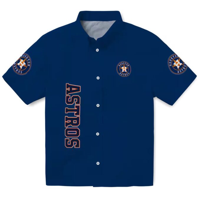 Houston Astros Blue Hawaiian Shirt with Stuart Minion - MLB Team Shirt for Summer Parties