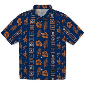Houston Astros Floral Blue Hawaiian Shirt - Tropical MLB Shirt for Baseball Fans