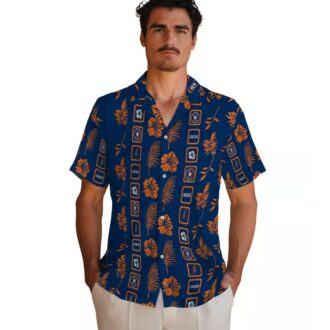 Houston Astros Floral Blue Hawaiian Shirt - Tropical MLB Shirt for Baseball Fans