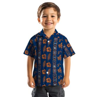 Houston Astros Floral Blue Hawaiian Shirt - Tropical MLB Shirt for Baseball Fans