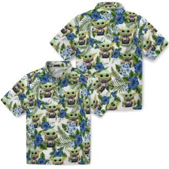 Houston Astros Tropical Hawaiian Shirt - MLB Aloha Beach Shirt with Yoda Design