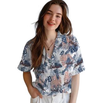 Best Detroit Tigers MLB Beach Shirt - Tropical Aloha Hawaiian Shirt for Baseball Fans