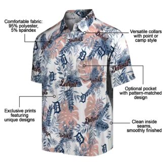Best Detroit Tigers MLB Beach Shirt - Tropical Aloha Hawaiian Shirt for Baseball Fans