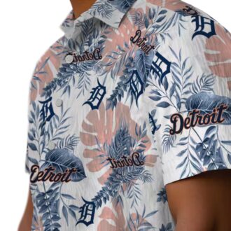 Best Detroit Tigers MLB Beach Shirt - Tropical Aloha Hawaiian Shirt for Baseball Fans