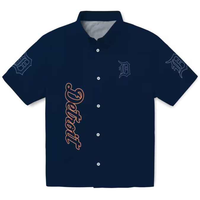 Detroit Tigers Stuart Minion Hawaiian Shirt - MLB Team Tropical Shirt for Fans