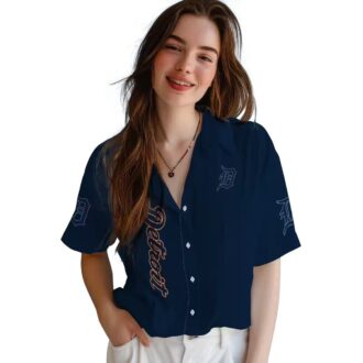 Detroit Tigers Stuart Minion Hawaiian Shirt - MLB Team Tropical Shirt for Fans