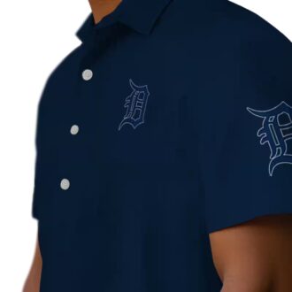 Detroit Tigers Stuart Minion Hawaiian Shirt - MLB Team Tropical Shirt for Fans