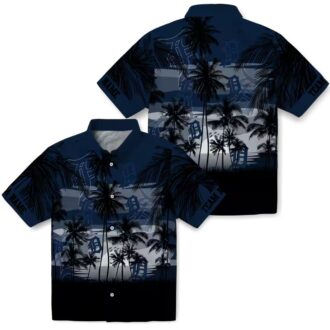 Detroit Tigers Sunset Hawaiian Shirt - MLB Team Tropical Shirt for Summer & Beach
