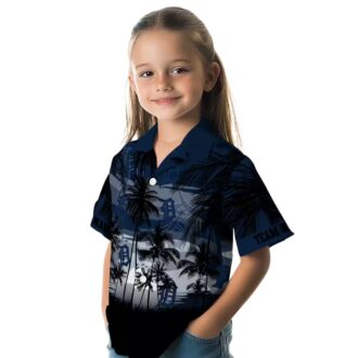 Detroit Tigers Sunset Hawaiian Shirt - MLB Team Tropical Shirt for Summer & Beach