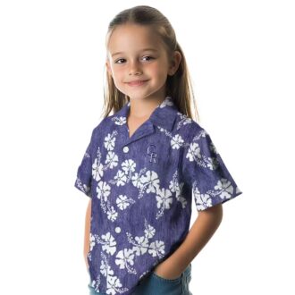 Colorado Rockies Hibiscus Hawaiian Shirt - MLB Tropical Aloha Shirt for Beach & Summer Events