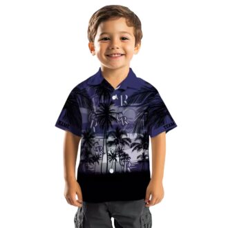 Custom MLB Colorado Rockies Hawaiian Shirt with Sunset Scene - Tropical Fan Apparel for Summer