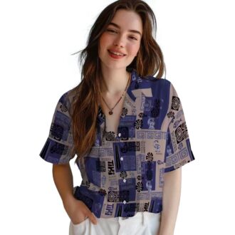 Official Colorado Rockies Tribal Hawaiian Shirt - MLB Team Blue Aloha Shirt for Beach & Summer Events