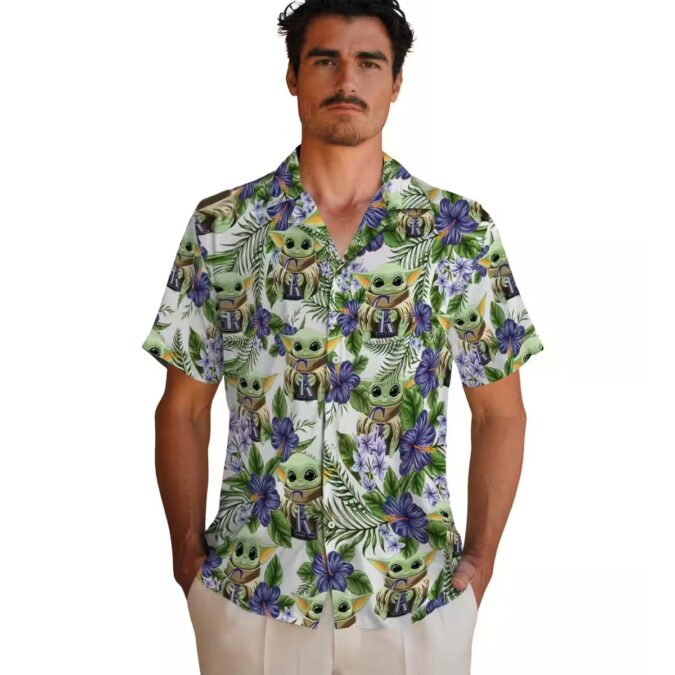 Tropical Yoda Green Colorado Rockies Hawaiian Shirt - MLB Beach Shirt for Fans & Summer