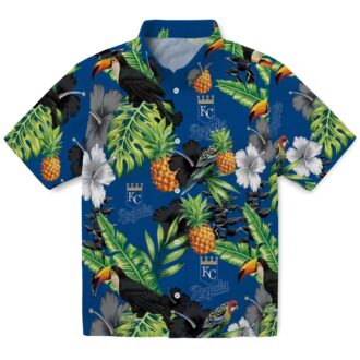 Kansas City Royals Aloha Summer Beach Shirt - Floral Palm Hawaiian Style for Men & Women