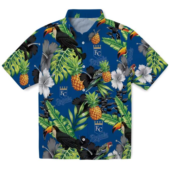 Kansas City Royals Aloha Summer Beach Shirt - Floral Palm Hawaiian Style for Men & Women