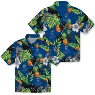 Kansas City Royals Aloha Summer Beach Shirt - Floral Palm Hawaiian Style for Men & Women