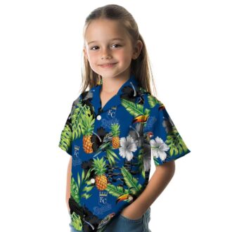 Kansas City Royals Aloha Summer Beach Shirt - Floral Palm Hawaiian Style for Men & Women