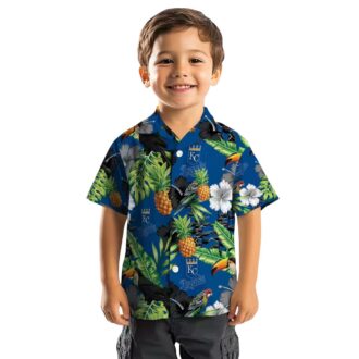 Kansas City Royals Aloha Summer Beach Shirt - Floral Palm Hawaiian Style for Men & Women