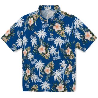 Kansas City Royals Floral & Palm Hawaiian Shirt - Limited Edition Fan Apparel