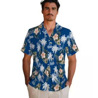 Kansas City Royals Floral & Palm Hawaiian Shirt - Limited Edition Fan Apparel
