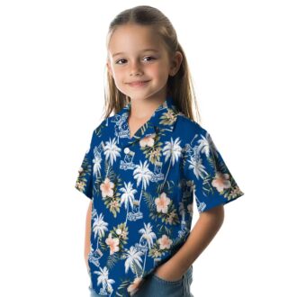 Kansas City Royals Floral & Palm Hawaiian Shirt - Limited Edition Fan Apparel