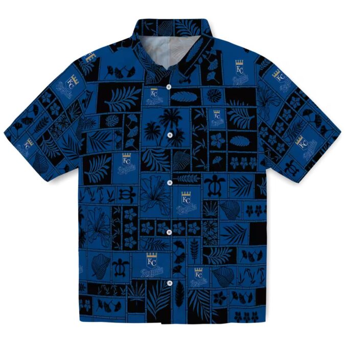 Kansas City Royals Royal Blue Black Hawaiian Shirt - Limited Edition Summer Wear