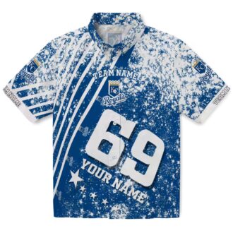 Kansas City Royals Star Stripes Hawaiian Shirt - MLB Fan Gift, Vacation, Beach Party Outfit