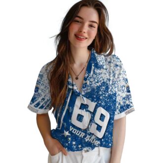 Kansas City Royals Star Stripes Hawaiian Shirt - MLB Fan Gift, Vacation, Beach Party Outfit