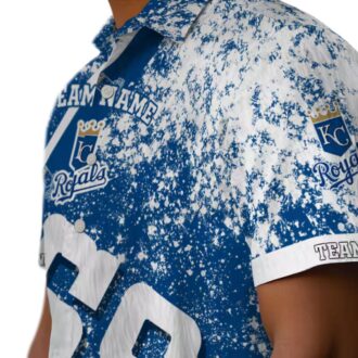 Kansas City Royals Star Stripes Hawaiian Shirt - MLB Fan Gift, Vacation, Beach Party Outfit