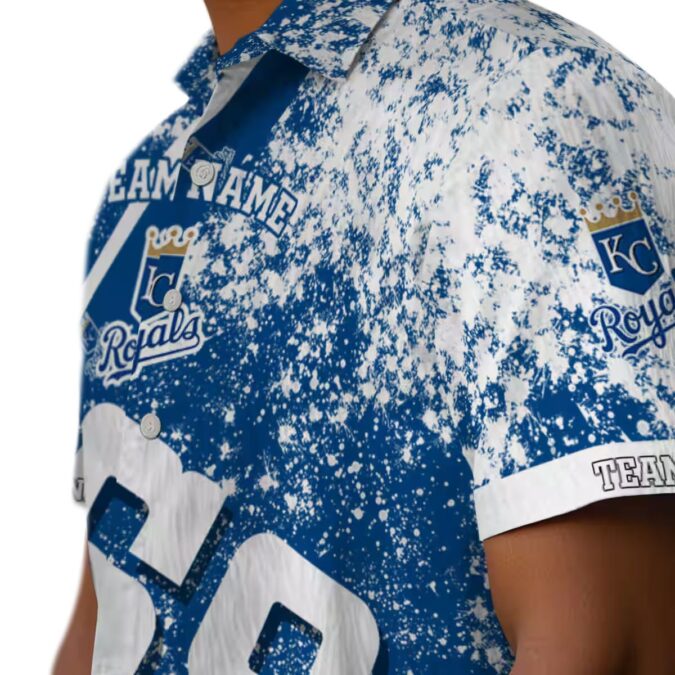 Kansas City Royals Star Stripes Hawaiian Shirt - MLB Fan Gift, Vacation, Beach Party Outfit