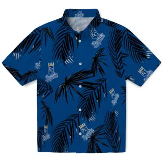 Kansas City Royals Summer Aloha Hawaiian Shirt - Palm Leaf & Floral MLB Apparel