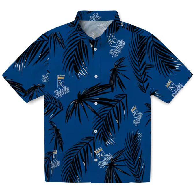 Kansas City Royals Summer Aloha Hawaiian Shirt - Palm Leaf & Floral MLB Apparel