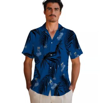 Kansas City Royals Summer Aloha Hawaiian Shirt - Palm Leaf & Floral MLB Apparel