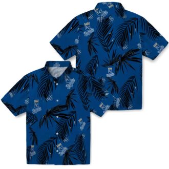 Kansas City Royals Summer Aloha Hawaiian Shirt - Palm Leaf & Floral MLB Apparel