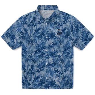 Kansas City Royals Tropical Button-Up Shirt - Royal Blue Hawaiian Style for Beach & Party