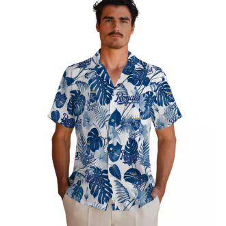 Men's Kansas City Royals Floral Hawaiian Shirt - Limited Edition Baseball Fan Apparel
