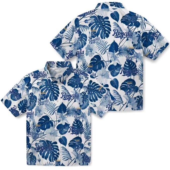 Men's Kansas City Royals Floral Hawaiian Shirt - Limited Edition Baseball Fan Apparel