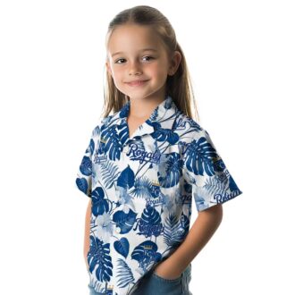 Men's Kansas City Royals Floral Hawaiian Shirt - Limited Edition Baseball Fan Apparel