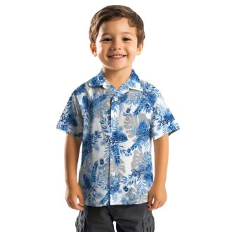 MLB Fan Kansas City Royals Tropical Leaves Aloha Shirt - Hawaiian Style, Beach & Summer Vibes